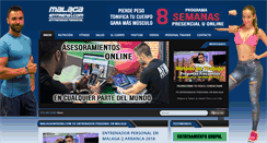 Desktop Screenshot of malagaentrena.com